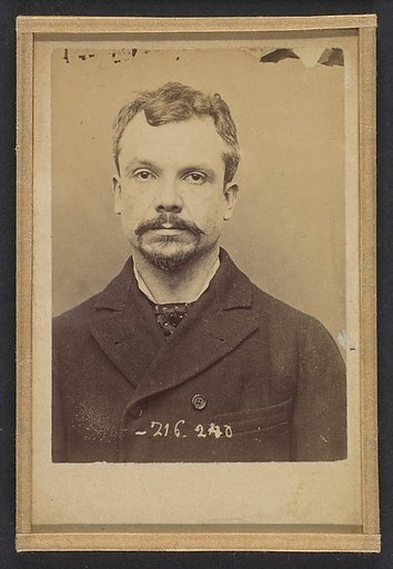 Chericotti. Paul. 35 ans, né à Milan (Italie). Marchand de volailles. Anarchiste/Assoc. de malfaiteurs. 25/3/94.
