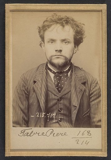 Favre. Pierre, Maurice. 29 ans, né le 30/11/64. Ciseleur. Anarchiste. 15/3/94.