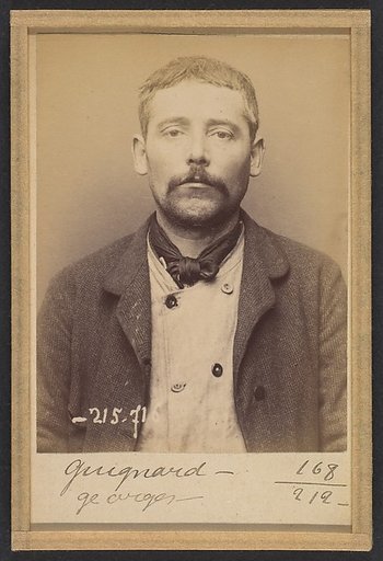 Guignard. Georges, Auguste. 36 ans, né le 1/1/58 à Neuilly (Seine). Plombier. Anarchiste. 15/3/94.