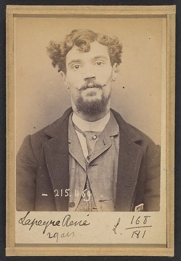Lapeyre. Louis, Pierre. 29 ans. né à Rodez (Aveyron). Employé. Anarchiste. 10/3/94.