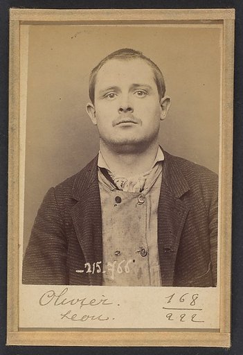 310. Olivier. Philippe, Octave. 25 ans, né le 29/6/68 à Paris XVIIle. Plombier. Anarchiste. 16/3/94.