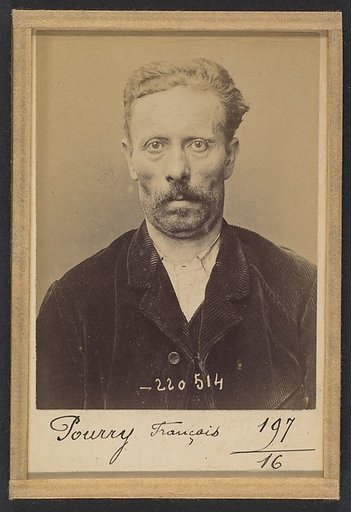 Pourry. François, Nicolas. 58 ans, né à Ars-sur-Moselle (Alsace-Lorraine). Ajusteur. Anarchiste. 3/7/94.