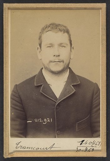 Tramcourt. Albert. 27 ans, né le 10/12/66 à Creil. Mécanicien. Anarchiste. 15/1/94.