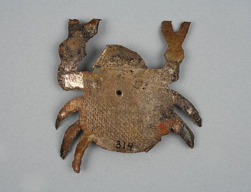 Silver Crab Ornament
