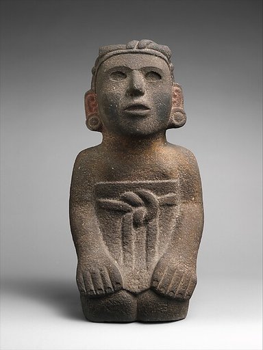 Kneeling female figure