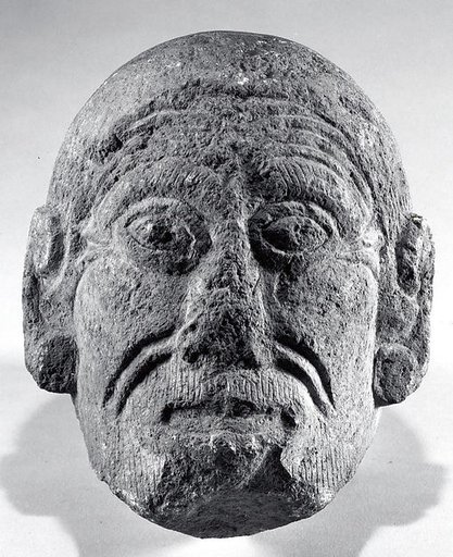 Head of an old man