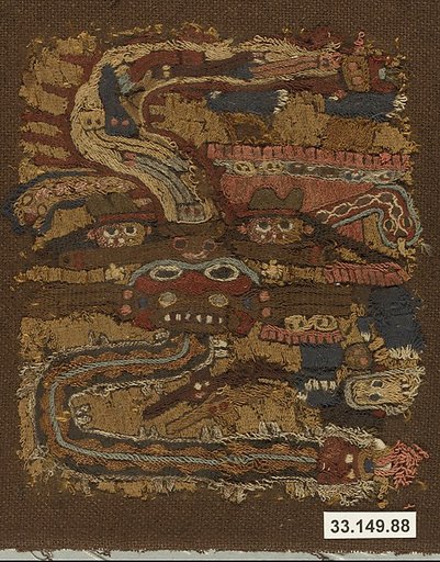 Embroidered Mantle Fragment