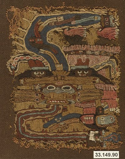 Embroidered Mantle Fragment
