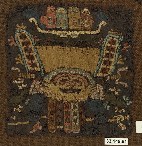 Embroidered Mantle Fragment