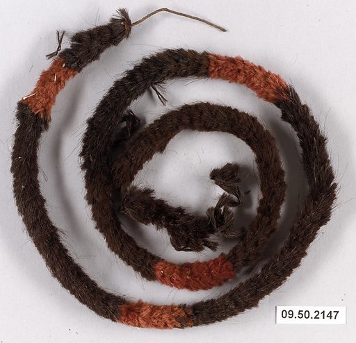 Braided and Knotted Head Cord or Fillet
