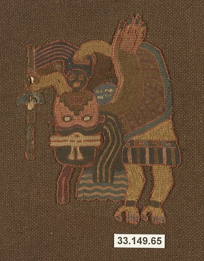 Embroidered Mantle Fragment