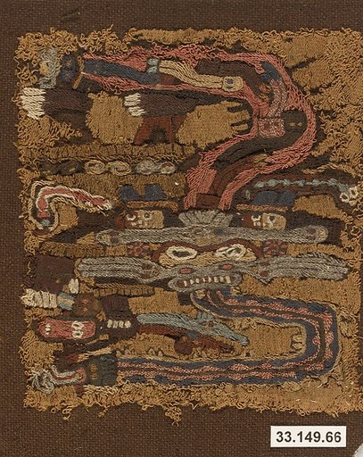Embroidered Mantle Fragment