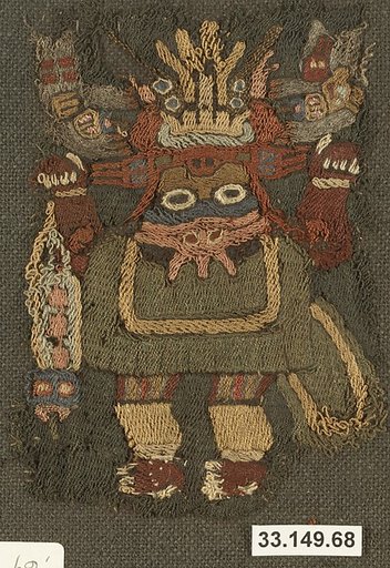 Embroidered Mantle Fragment