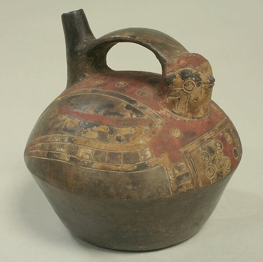 Bridge and Spout Bottle with Falcon