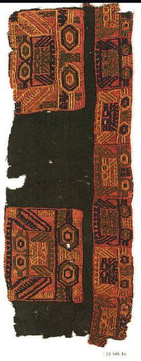 Embroidered Mantle Fragment