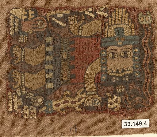 Embroidered Mantle Fragment