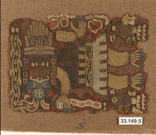Embroidered Mantle Fragment