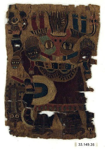 Embroidered Mantle Fragment