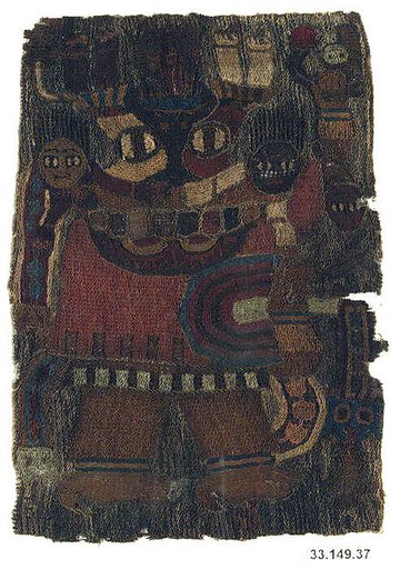 Embroidered Mantle Fragment