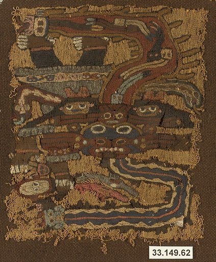 Embroidered Mantle Fragment