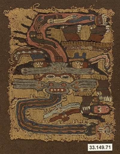 Embroidered Mantle Fragment