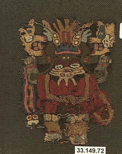 Embroidered Mantle Fragment
