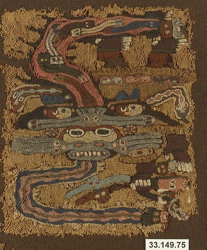 Embroidered Mantle Fragment