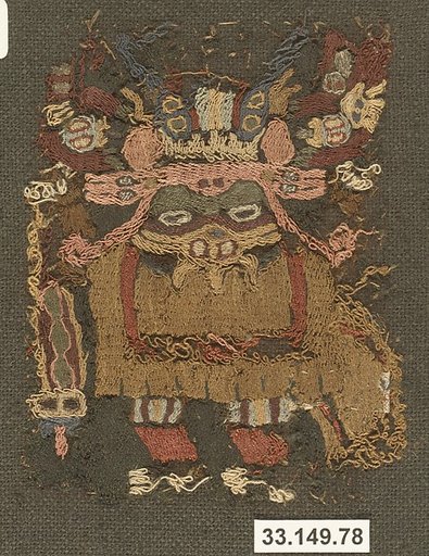 Embroidered Mantle Fragment
