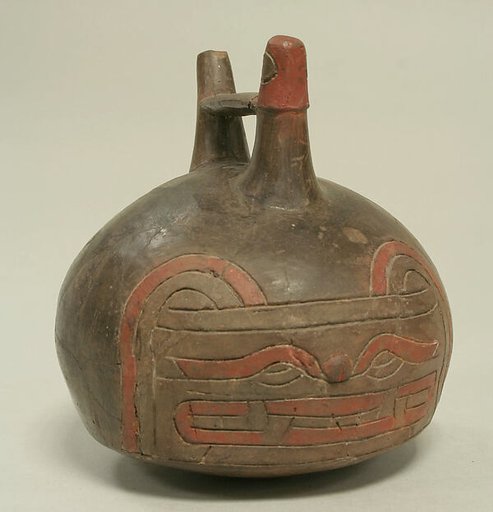 Bottle, Feline Face