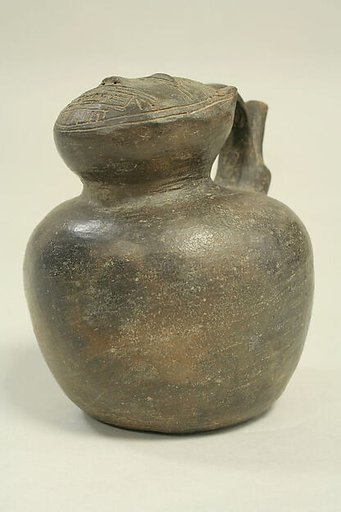 Feline Effigy Bottle