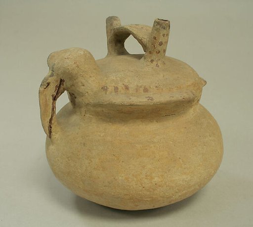 Double Spout Bottle, Bird