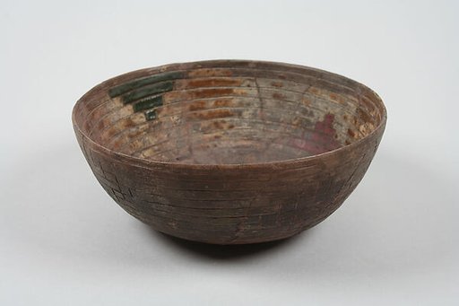 Greyware Bowl with Incised Designs