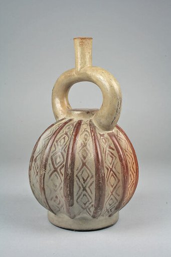 Stirrup Spout Bottle in Cactus Form