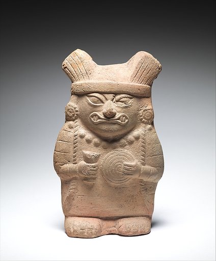 Figure with Cup and Disk