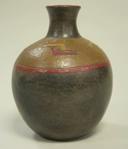 Bottle with Incised Designs
