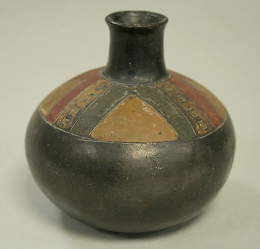 Bottle with Incised Designs