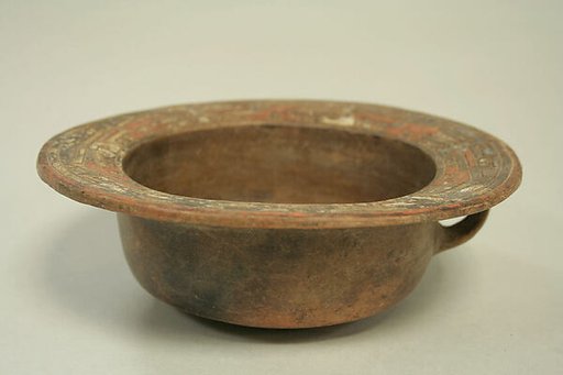 Bowl with Flat Rim