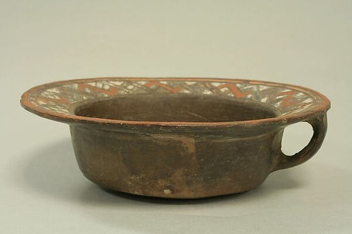 Bowl with Flat Rim