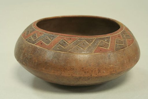 Incised Painted Bowl