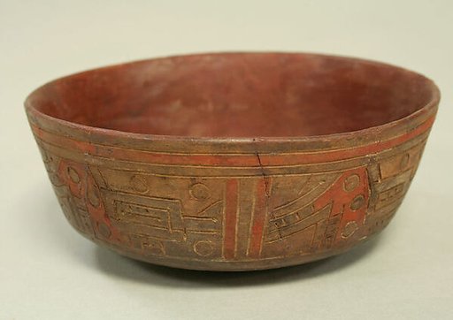 Incised Painted Bowl