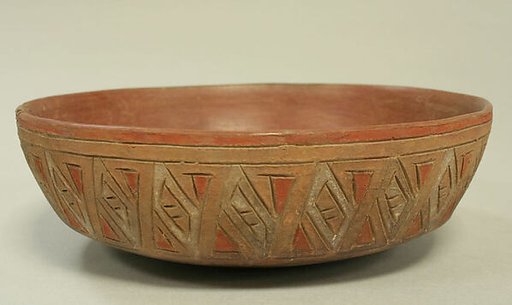 Incised Painted Bowl