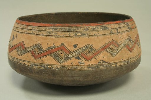 Incised Painted Bowl