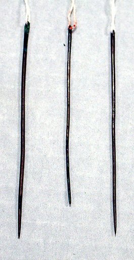 Hammered Copper Needle
