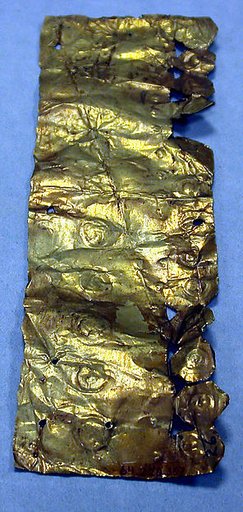 Gold Sheet Ornament