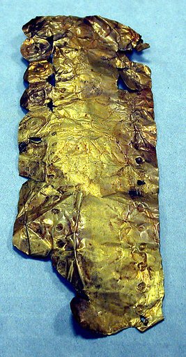 Gold Sheet Ornament