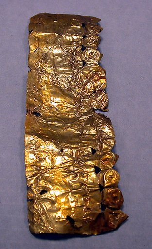Gold Sheet Ornament