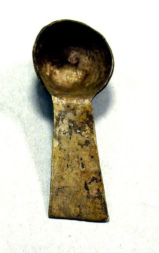 Hammered Silver Spoon