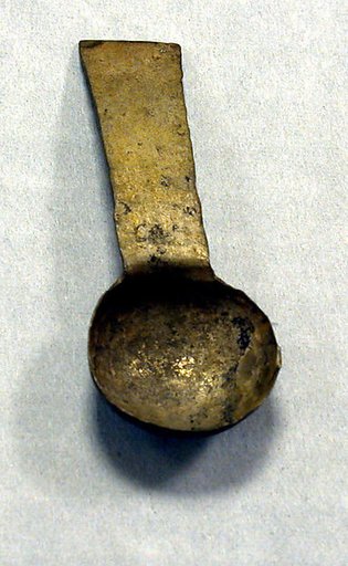 Hammered Silver Spoon