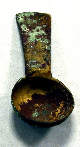 Hammered Silver Spoon
