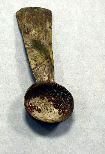 Hammered Silver Spoon
